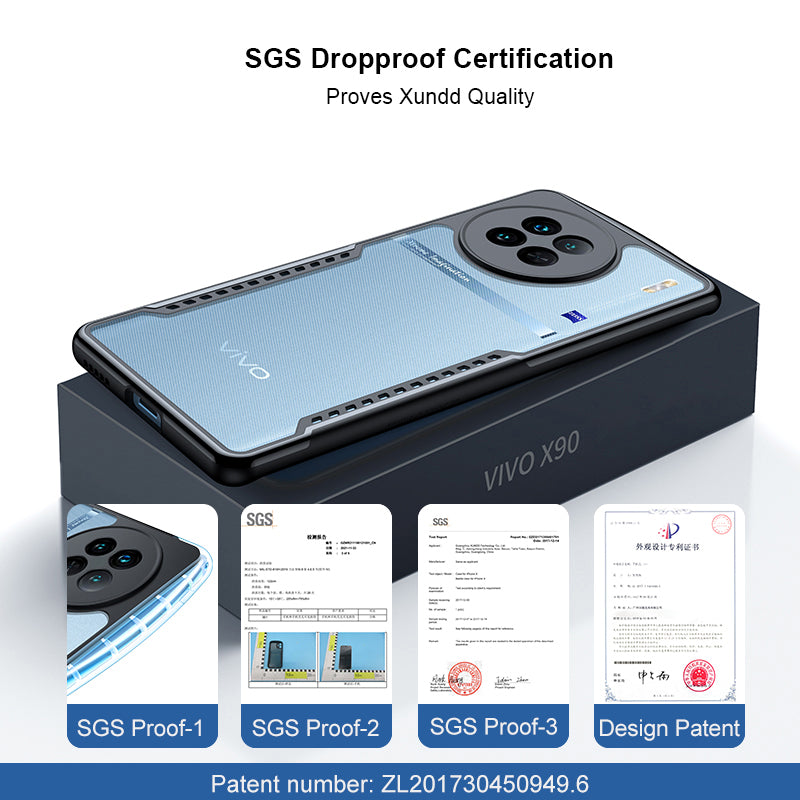 XUNDD For vivo X90 5G Shockproof Anti-fall Phone Case Carbon Fiber Texture TPU Acrylic Anti-Scratch Back Cover XUNDD For vivo X90 5G Shockproof Anti-fall Phone Case Carbon Fiber Texture TPU Acrylic Anti-Scratch Back Cover